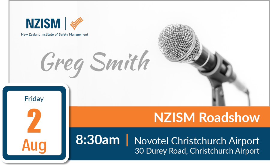 image for NZISM Roadshow: Greg Smith - Christchurch