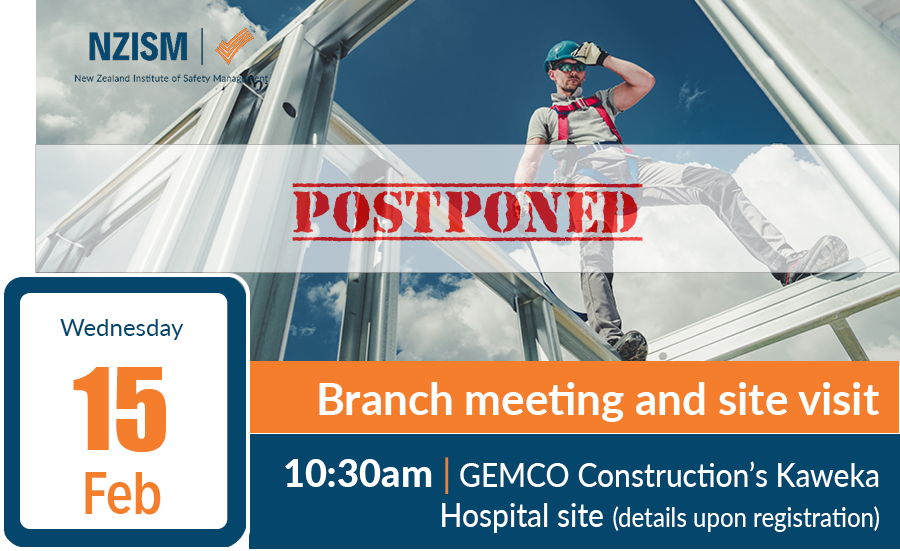image for POSTPONED: Hawke's Bay Branch Meeting and Site Visit