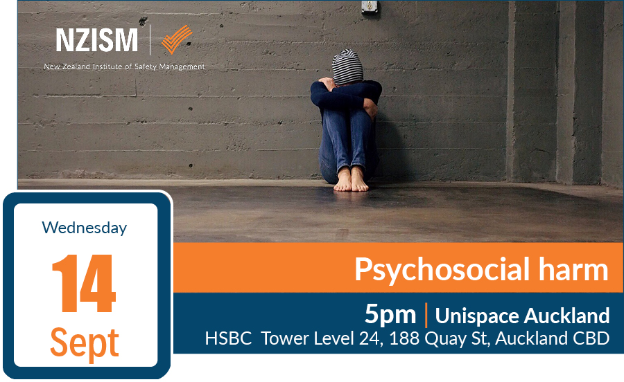 image for Auckland Branch: Psychosocial Harm Presentation