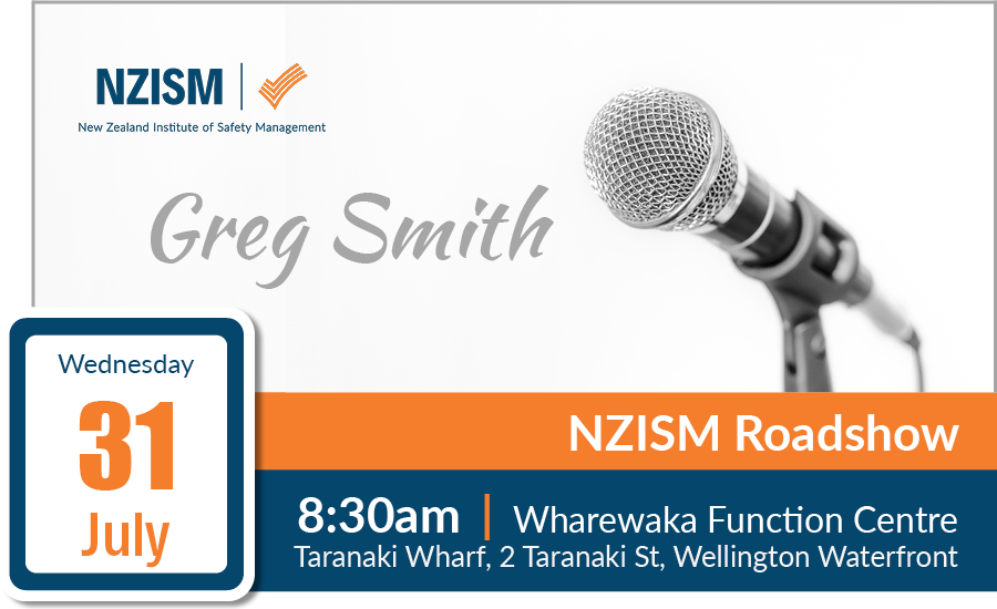 image for NZISM Roadshow: Greg Smith - Wellington