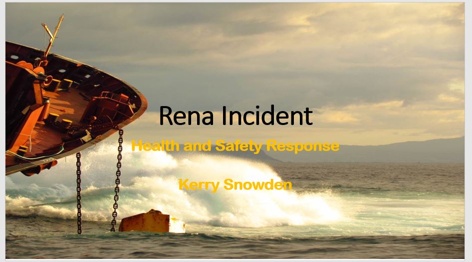 image for Bay of Plenty:  Rena Disaster - Incident Health & Safety Management