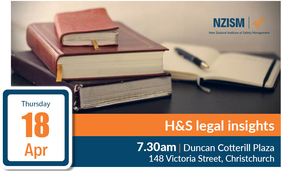image for FULLY BOOKED - Canterbury Branch: H&S legal insights