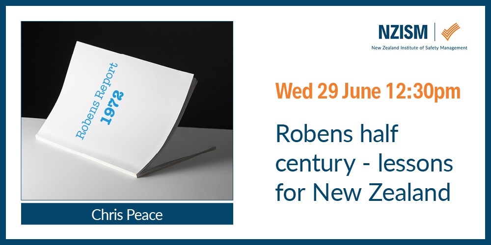 image for Webinar: Robens half century: Lessons for NZ