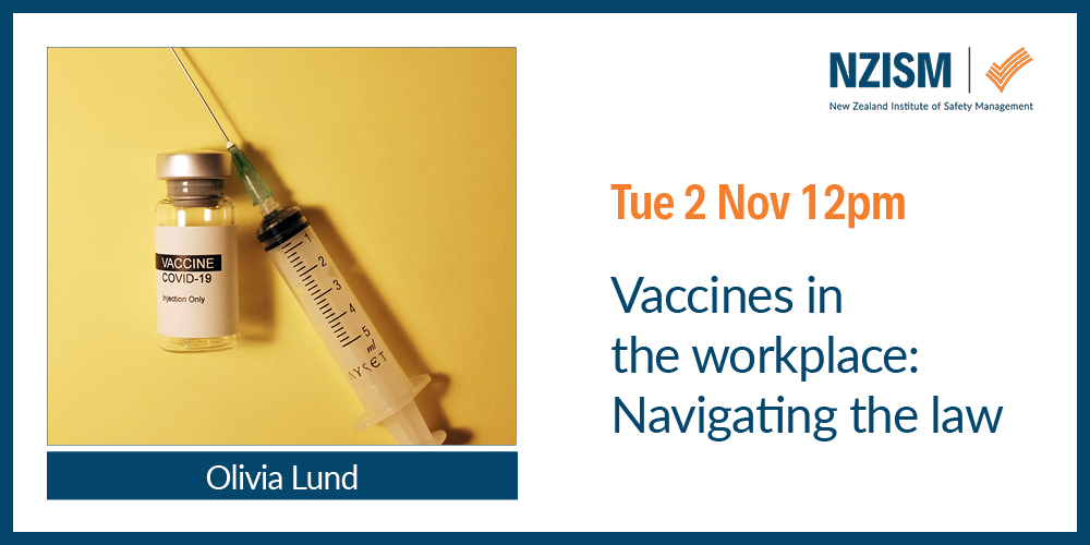 image for Webinar: Vaccines in the workplace: Navigating the law