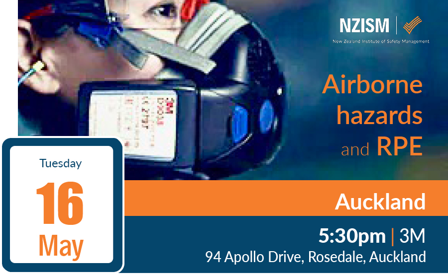 image for Auckland Branch: Airborne hazards and RPE and Branch AGM