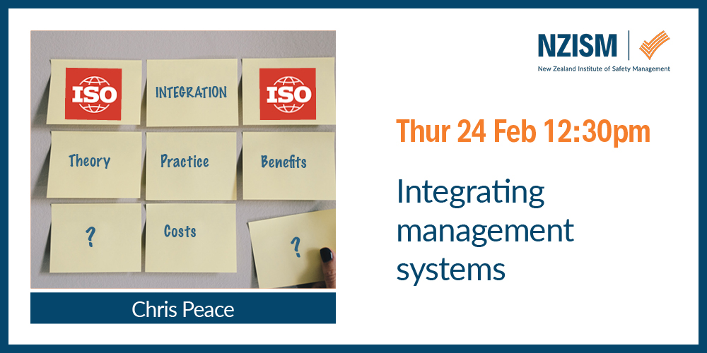 image for Webinar: Integrating management systems: theory, practice, costs, and benefits