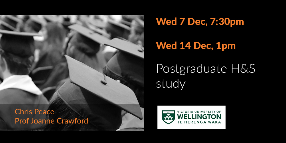 image for Postgraduate Study at Victoria University of Wellington