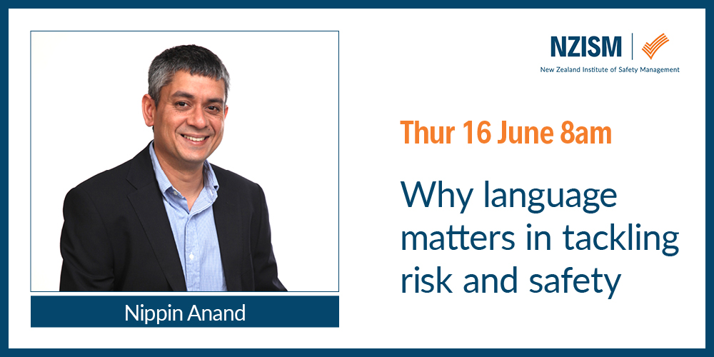 image for Webinar: Why language matters in tackling risk and safety