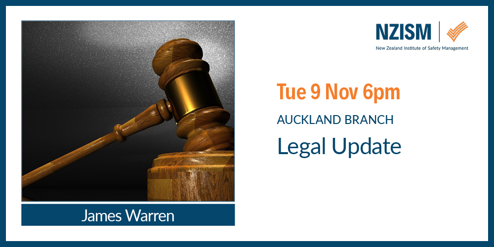 image for Webinar: Legal wrap up with James Warren