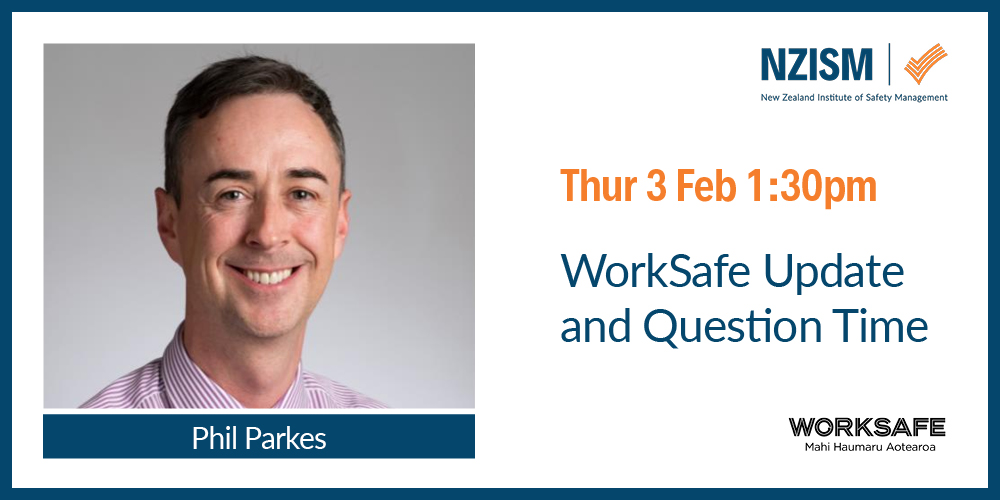 image for Webinar: Worksafe Update with Phil Parkes