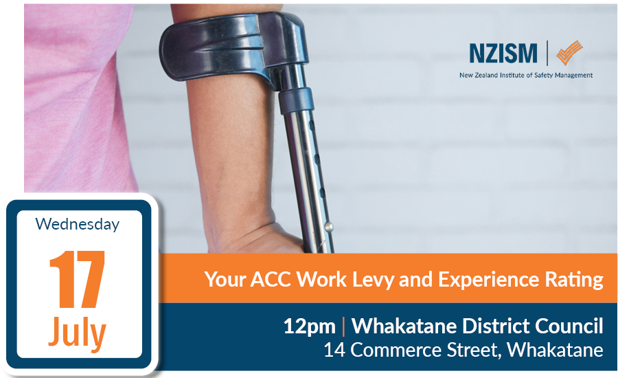 image for Bay of Plenty Branch: Your ACC Work Levy and Experience Rating - Whakatane