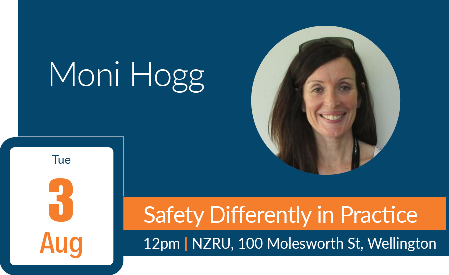 image for Wellington Branch Event: Safety Differently with Moni Hogg