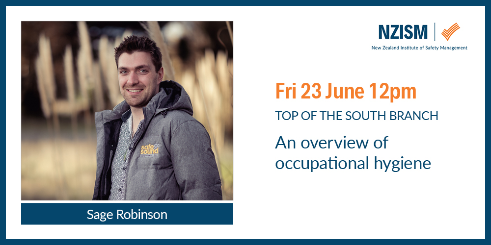 image for Top of the South Webinar - Occupational Hygiene