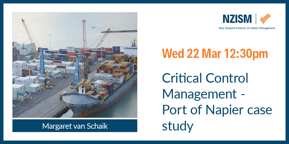 image for Webinar: Critical Control Management – Port of Napier (Case Study)