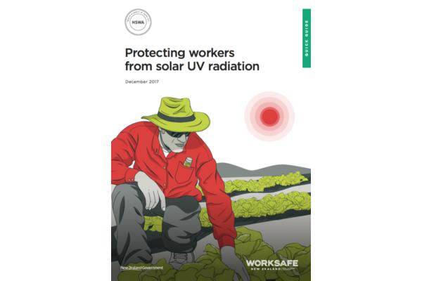 image of Sun Smart - protecting workers from solar UV radiation - new booklet
